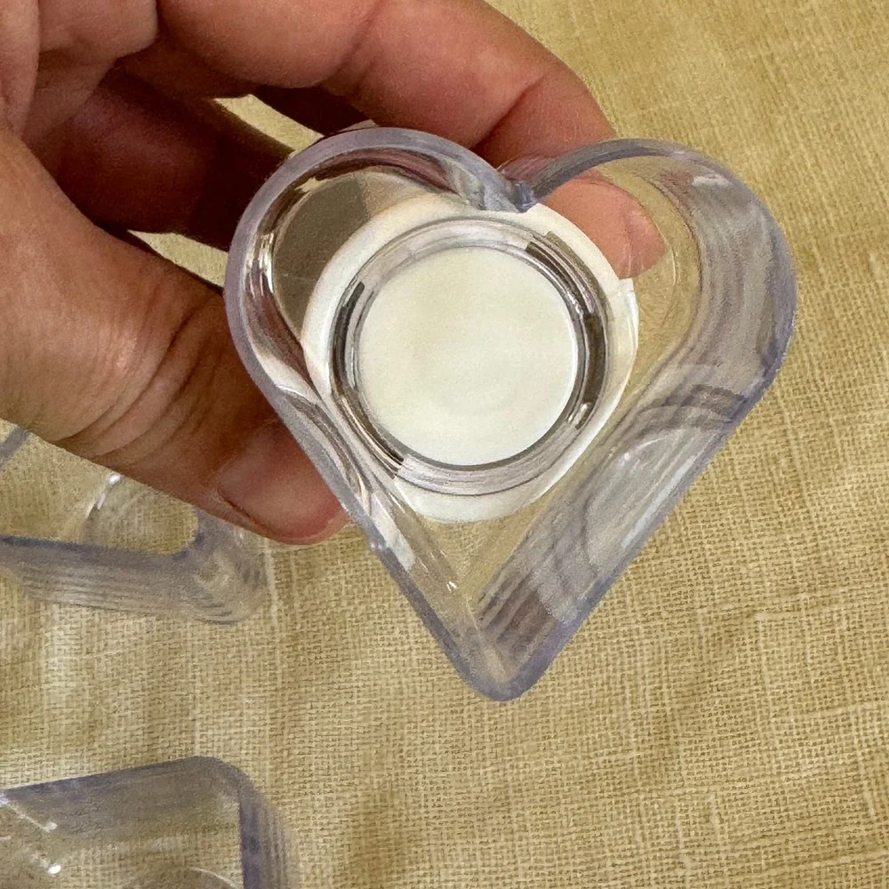 Pampered Chef Fruit and Cheese Cutter Set 1131 Heart Flower Square Triangle Tool